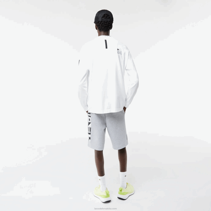 sivi chine cca 6H4B1355 muškarci Lacoste kratke hlače s reflektirajućim printom