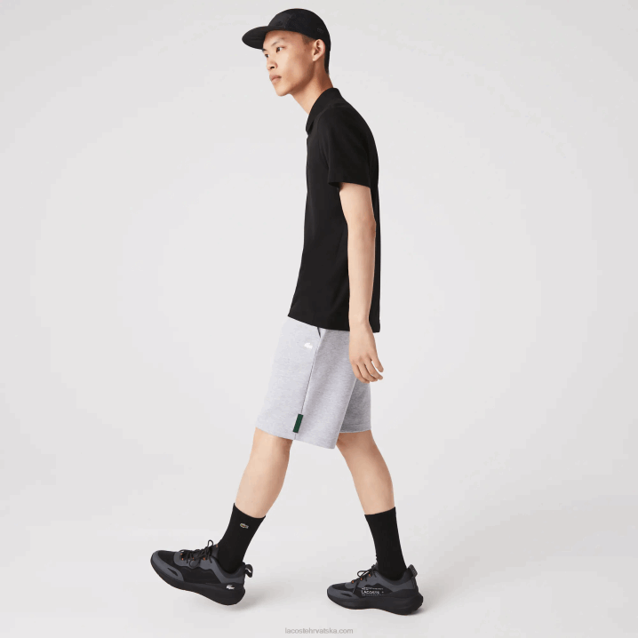 sivi chine cca 6H4B1391 muškarci Lacoste rastezljive kratke hlače od mješavine pamuka