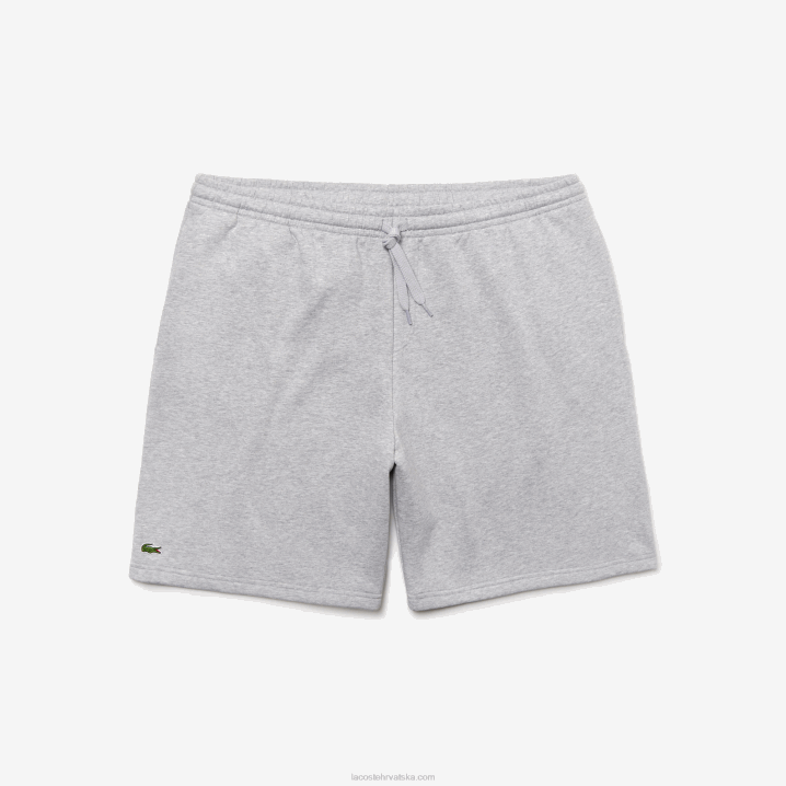 sivi chine cca 6H4B1521 muškarci Lacoste sportske ekstra velike kratke hlače od flisa