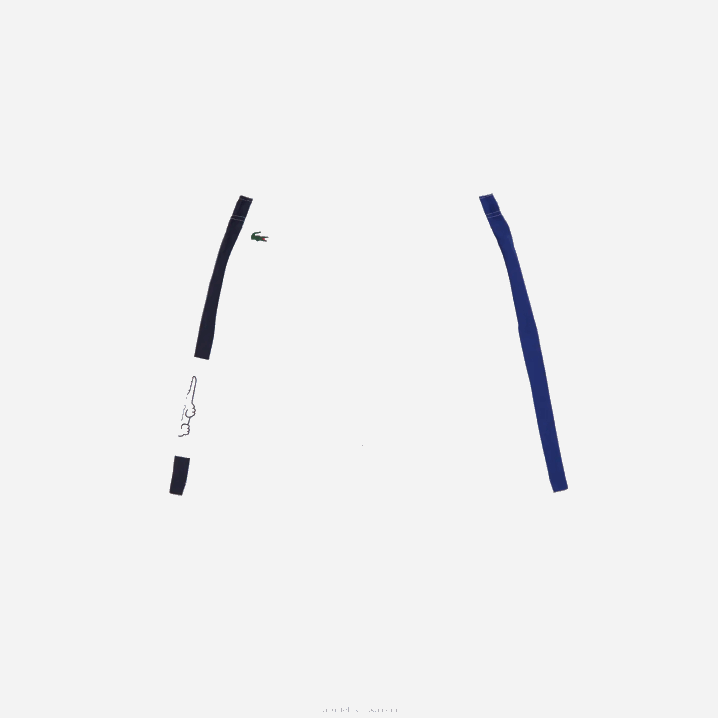 tamnoplava bijela zqk 6H4B1624 muškarci Lacoste sportske lagane kratke hlače u boji