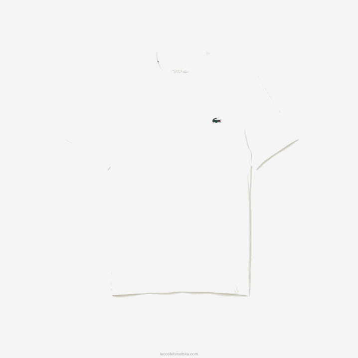 bijela 001 6H4B119 muškarci Lacoste sportska uska majica kratkih rukava od rastezljivog dresa