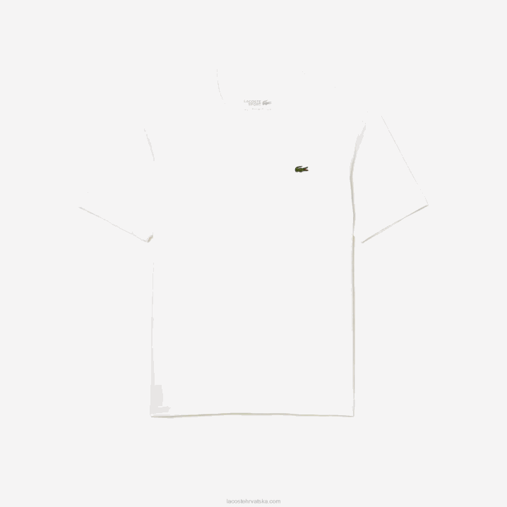 bijela 001 6H4B51 muškarci Lacoste sportska prozračna majica