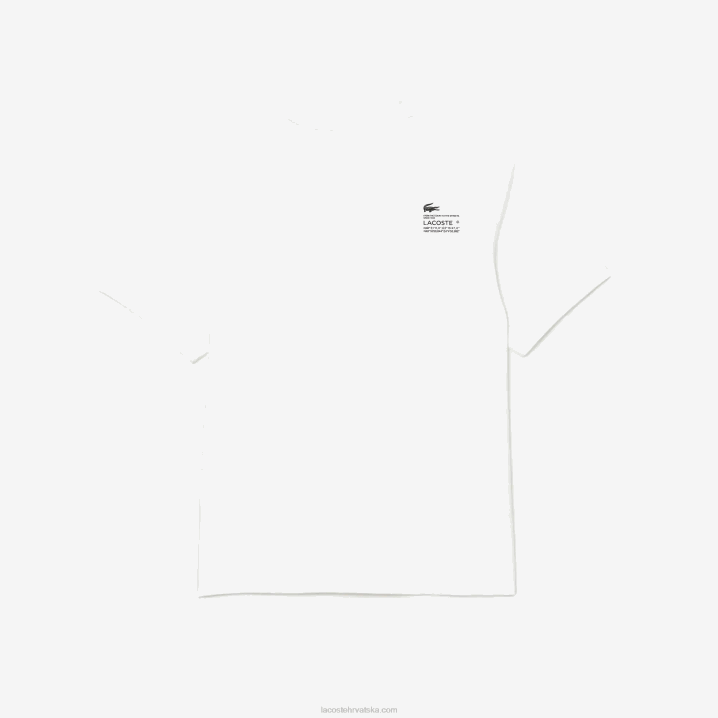 bijela 001 6H4B661 muškarci Lacoste majica s printom opuštenog kroja