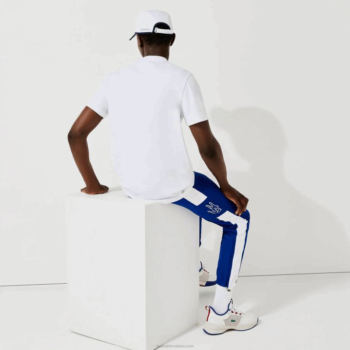 bijela 001 6H4B671 muškarci Lacoste sportska prozračna pike majica