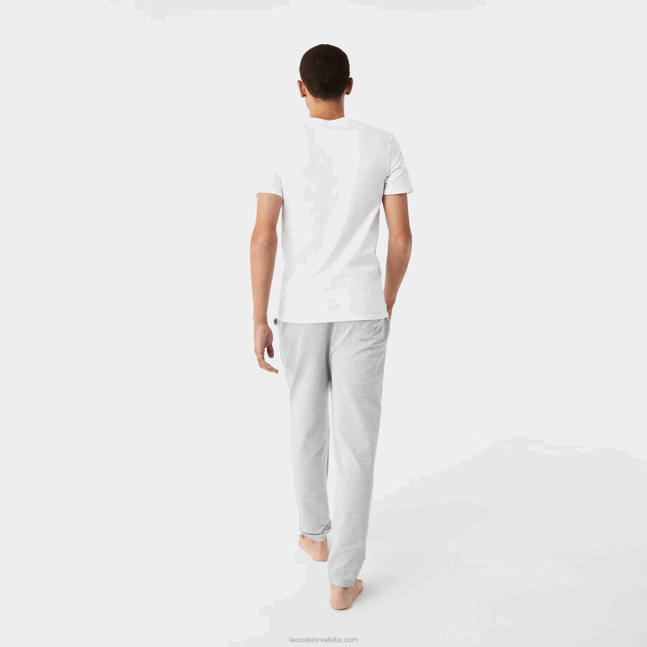 bijela siva chine crna bxy 6H4B1349 muškarci Lacoste pamučna majica s okruglim izrezom 3 kom