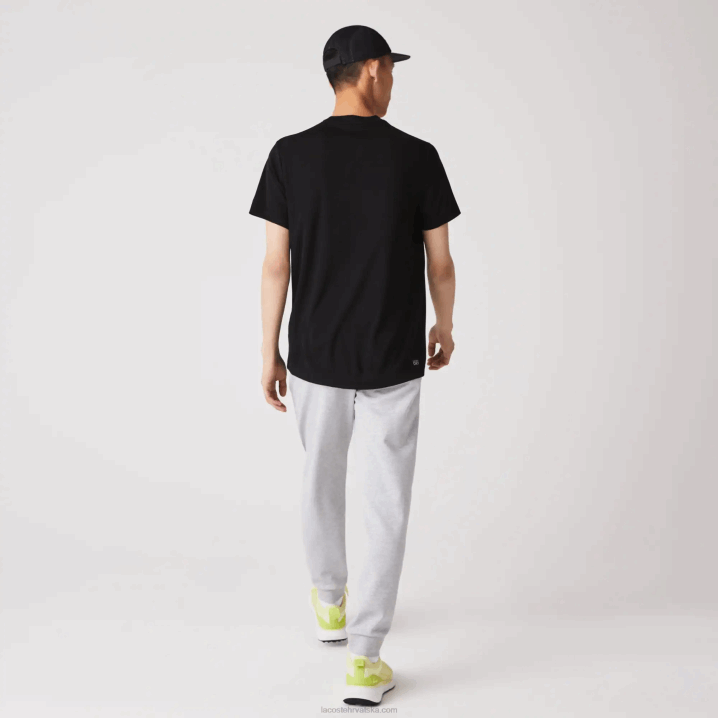 crna 031 6H4B672 muškarci Lacoste sportska prozračna pike majica