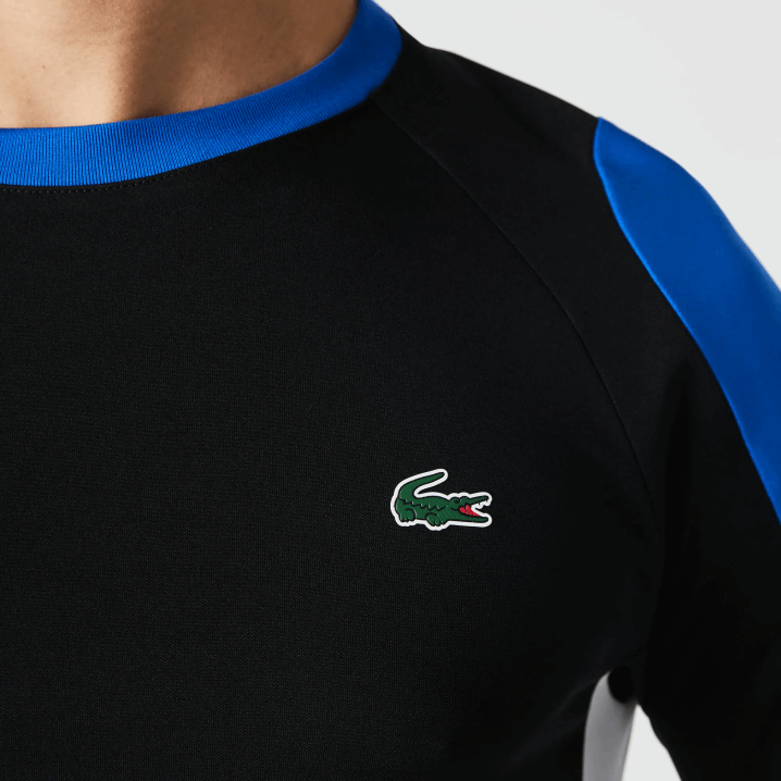 crno plavo bijelo zfz 6H4B753 muškarci Lacoste sportska teniska majica