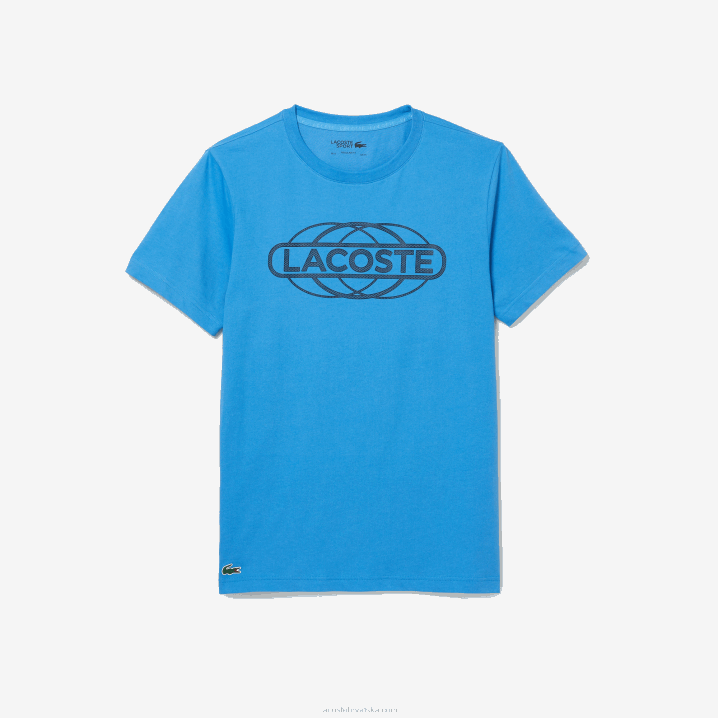 plava 4xa 6H4B696 muškarci Lacoste sportska majica s organskim dresom