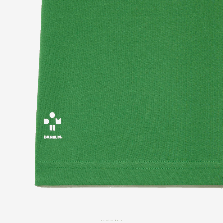 plava zelena bijela žuta buc 6H4B25 muškarci Lacoste tenis x daniil medvedev majica s dresom