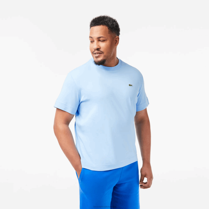 plavi hbp 6H4B735 muškarci Lacoste majica kratkih rukava od organskog pamuka s okruglim izrezom