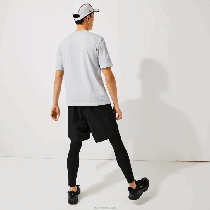sivi chine cca 6H4B718 muškarci Lacoste sportska prozračna majica