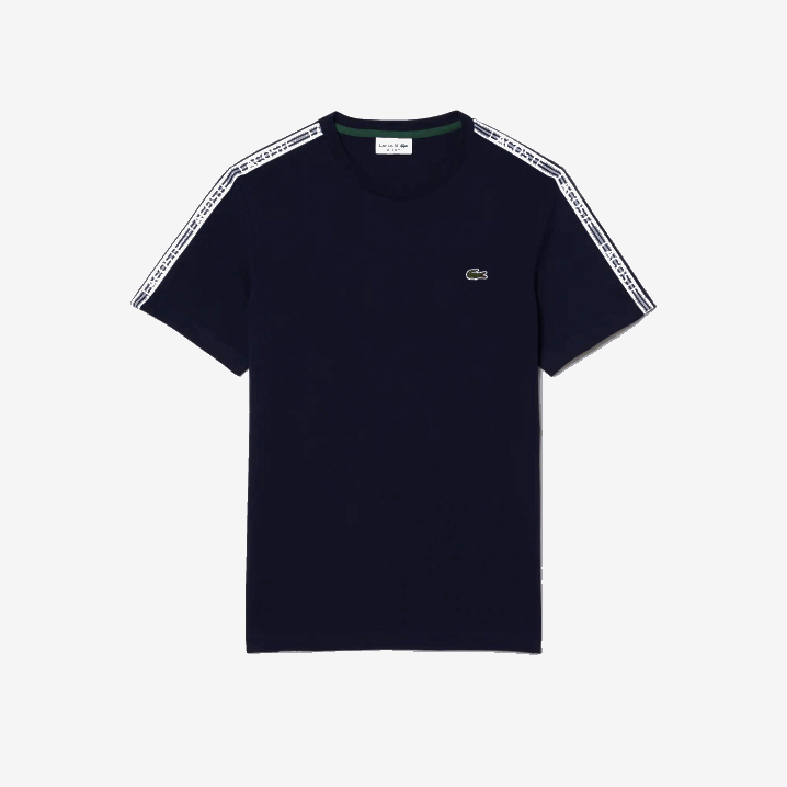 tamnoplava 166 6H4B47 muškarci Lacoste majica kratkih rukava s logom u regularnom kroju