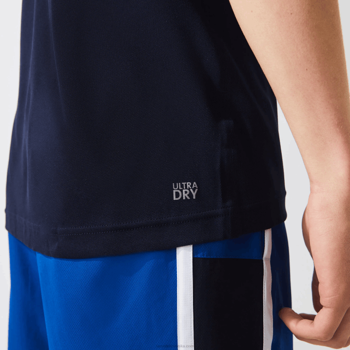 tamnoplava 166 6H4B670 muškarci Lacoste sportska prozračna pike majica