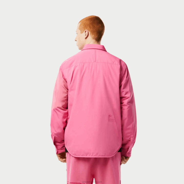 ružičasta 2r3 6H4B498 muškarci Lacoste vodootporna majica