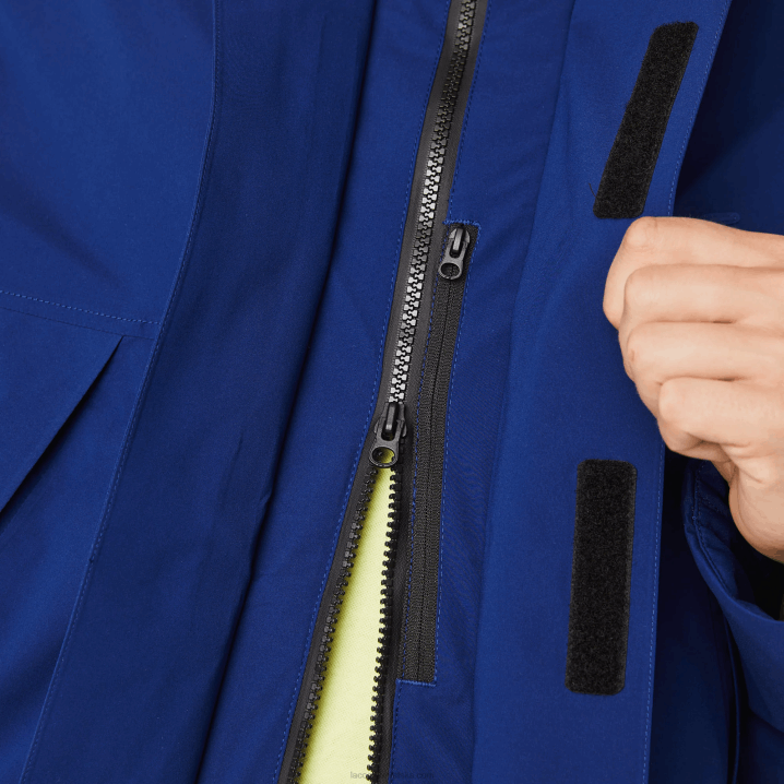 plavi bdm 6H4B1308 muškarci Lacoste vodootporna prošivena parka