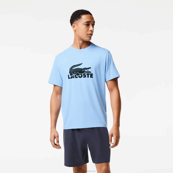 plava kaki zelena tamno siva 8z0 6H4B1622 muškarci Lacoste kratka pidžama s logom od baršuna