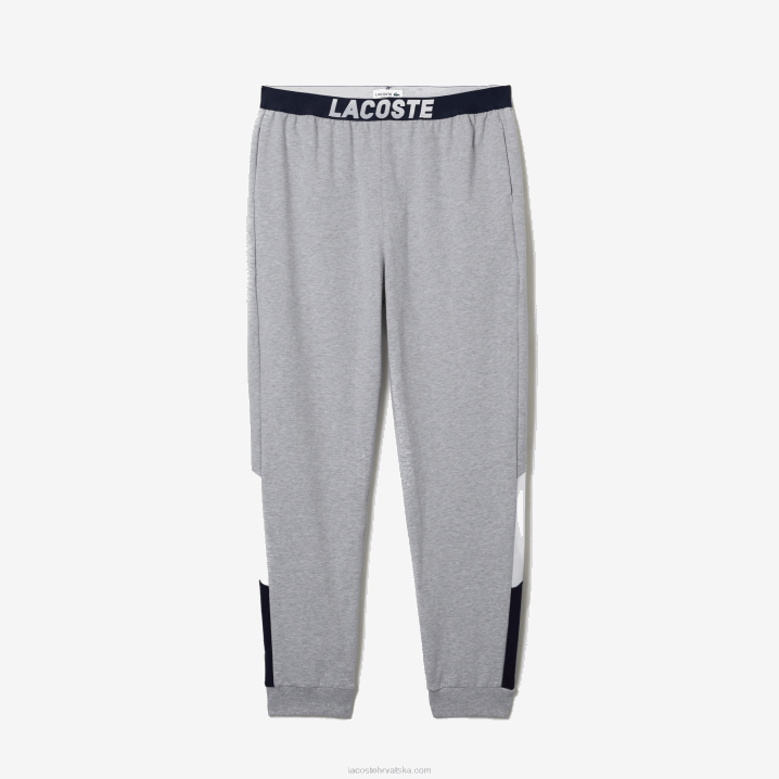 siva chine bijela tamnoplava tya 6H4B1567 muškarci Lacoste predimenzionirane hlače od flisa s logotipom