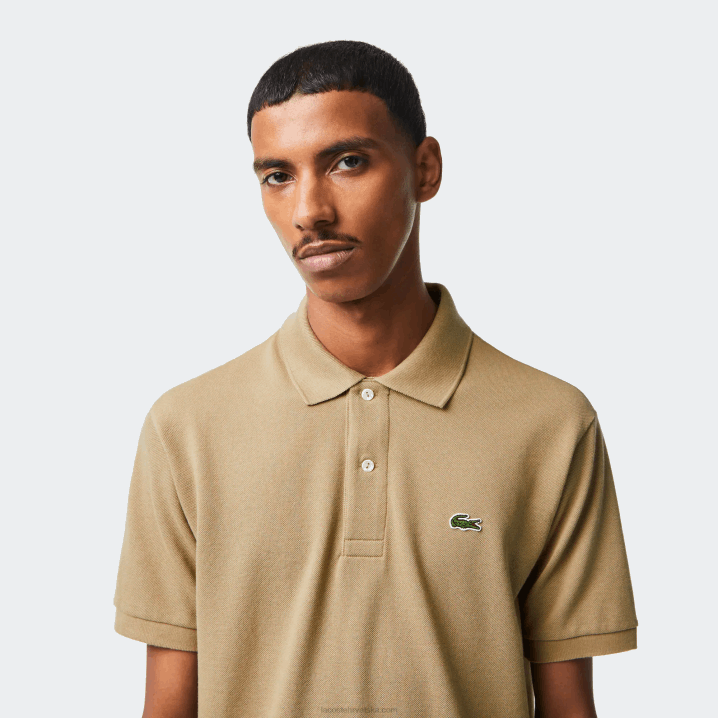 bež cb8 6H4B150 muškarci Lacoste original l.12.12 polo
