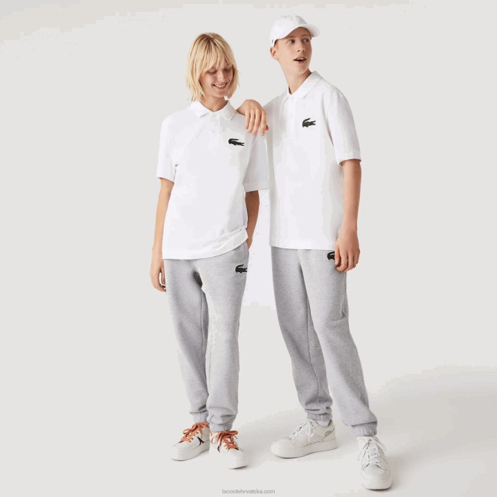 bijela 001 6H4B231 muškarci Lacoste original l.12.12 loose fit polo