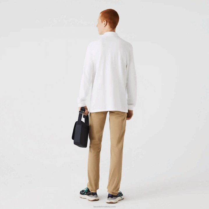 bijela 001 6H4B644 muškarci Lacoste original l.12.12 polo dugih rukava