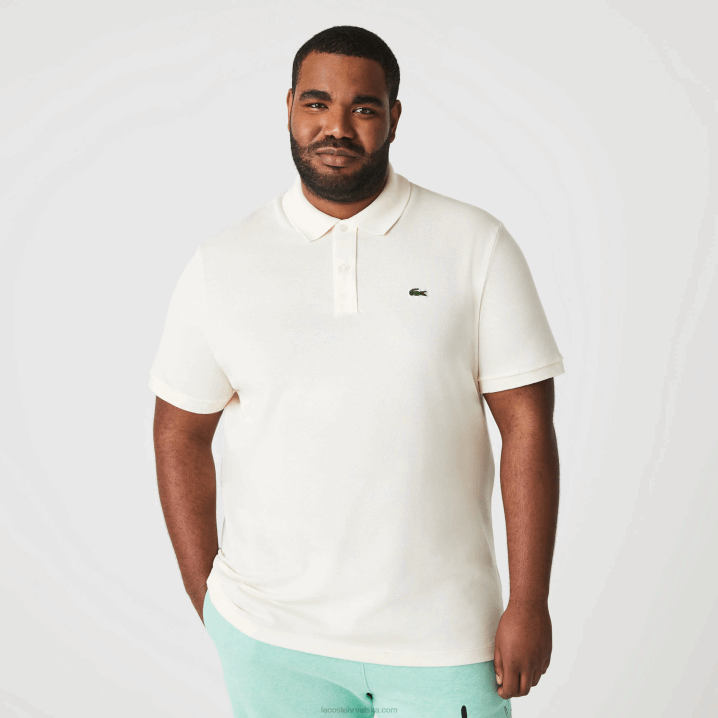 bijeli xfj 6H4B159 muškarci Lacoste original l.12.12 slim fit polo