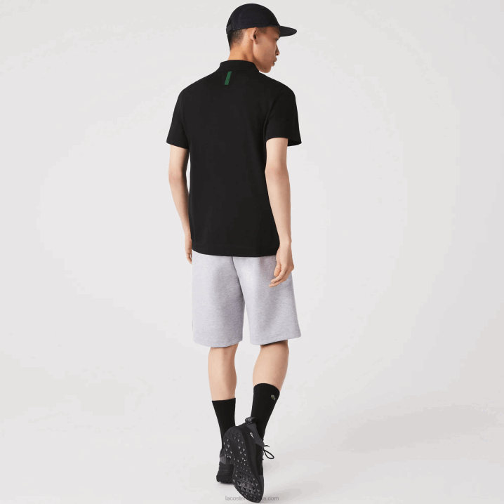 crna 031 6H4B173 muškarci Lacoste aktivno kretanje prozračni pamuk pique polo