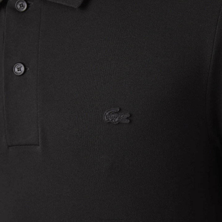 crna 031 6H4B173 muškarci Lacoste aktivno kretanje prozračni pamuk pique polo
