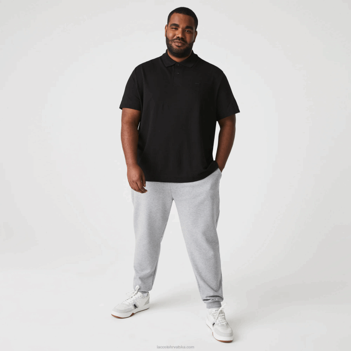 crna 031 6H4B173 muškarci Lacoste aktivno kretanje prozračni pamuk pique polo