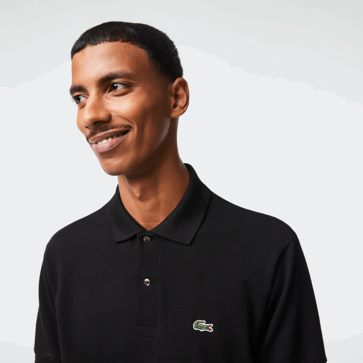crna 031 6H4B59 muškarci Lacoste original l.12.12 polo