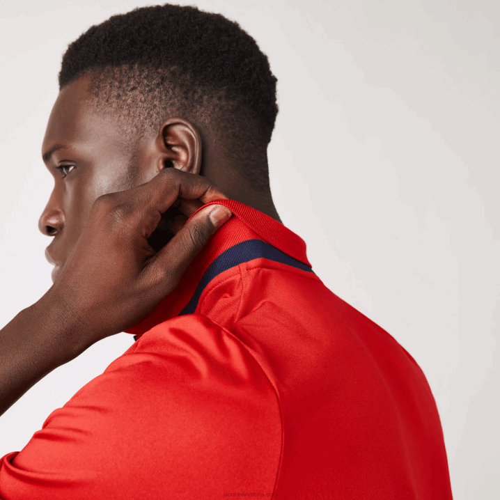 crvena tamnoplava 528 6H4B597 muškarci Lacoste sportski dres golf polo majica