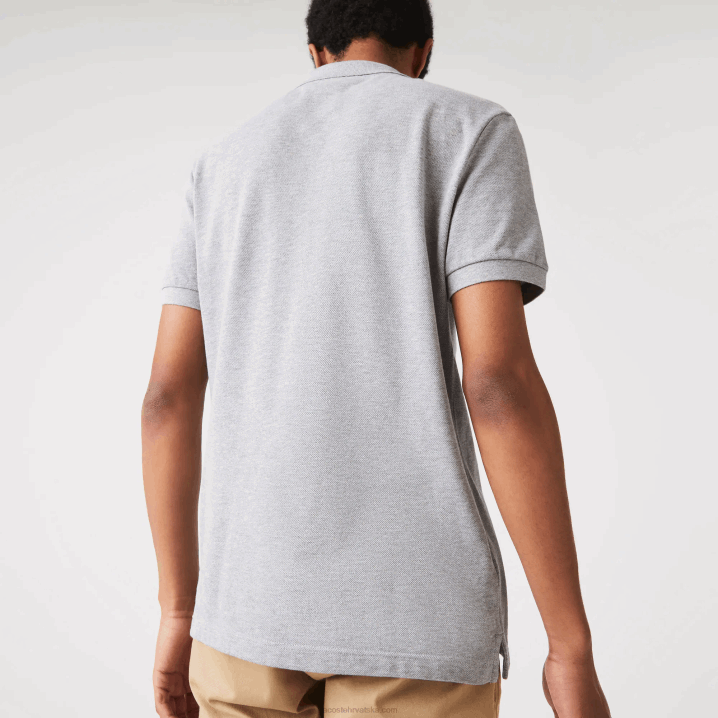 gray chine yrd 6H4B1267 muškarci Lacoste original l.12.12 slim fit polo