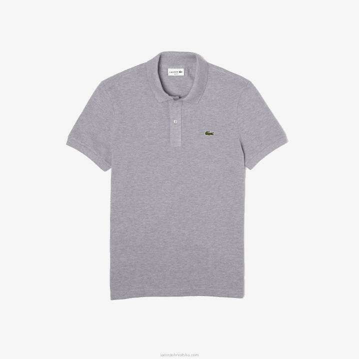 gray chine yrd 6H4B1267 muškarci Lacoste original l.12.12 slim fit polo