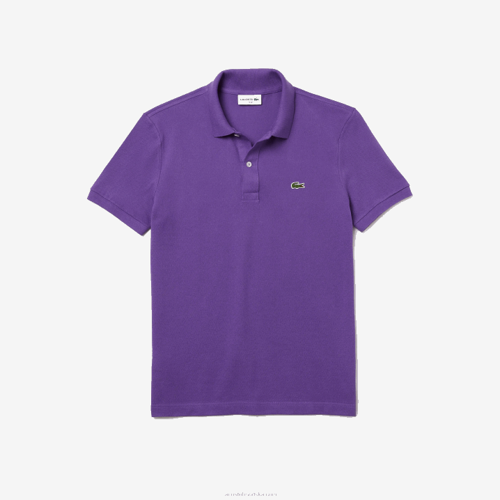 ljubičasta s5z 6H4B789 muškarci Lacoste original l.12.12 slim fit polo