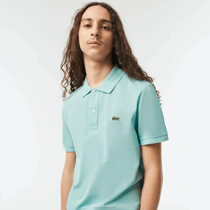 menta lgf 6H4B192 muškarci Lacoste original l.12.12 slim fit polo