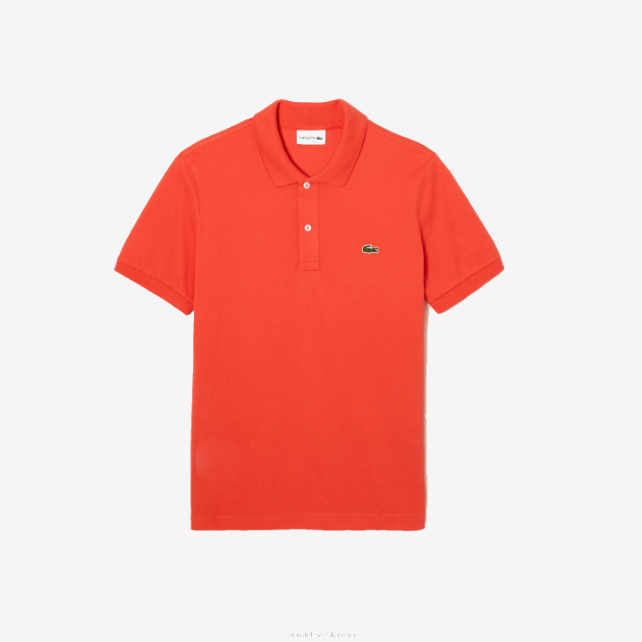 narančasta 02k 6H4B200 muškarci Lacoste original l.12.12 slim fit polo