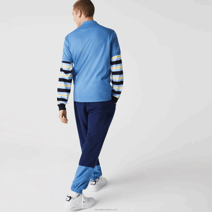 plava 776 6H4B928 muškarci Lacoste regular fit pima pamučni polo