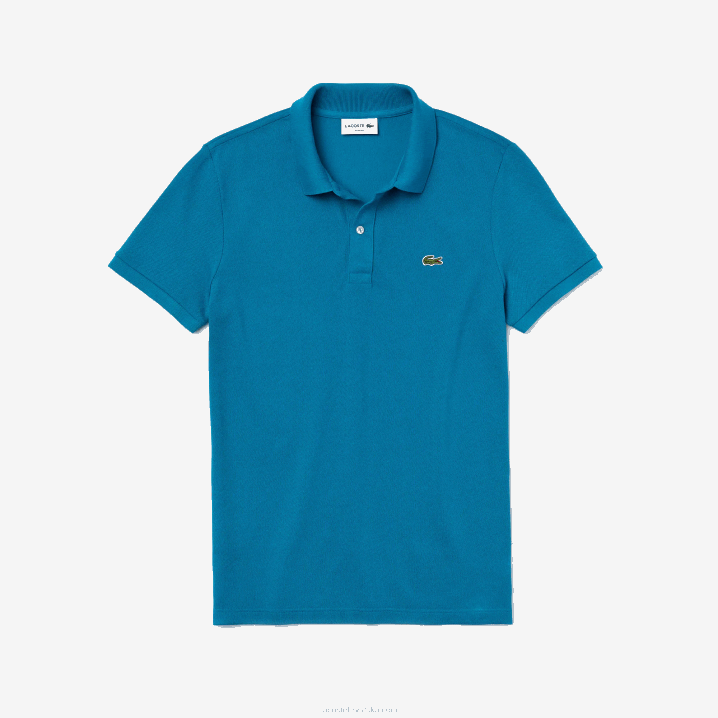 plava yzw 6H4B891 muškarci Lacoste original l.12.12 slim fit polo