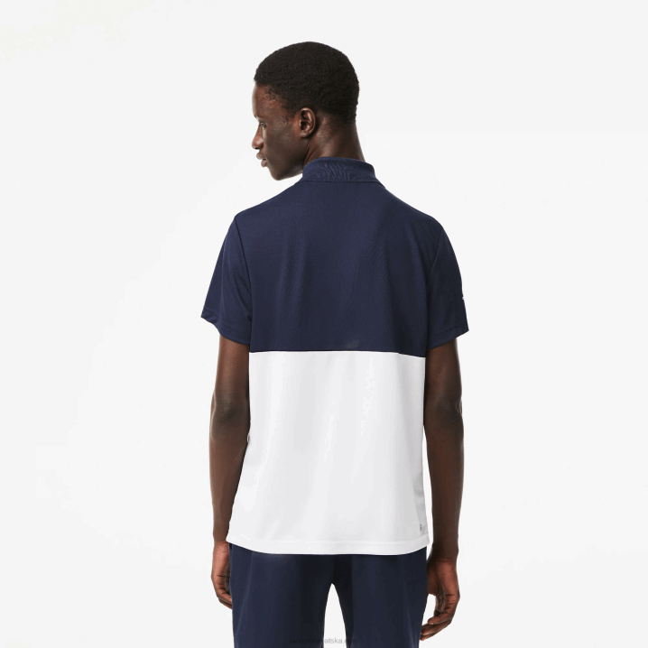 plava zelena bijela t3i 6H4B238 muškarci Lacoste sport miami open edition stripe polo