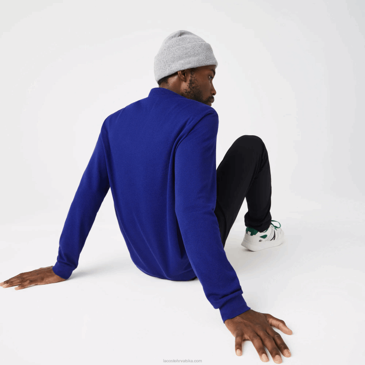 plavi bdm 6H4B864 muškarci Lacoste original l.12.12 polo dugih rukava