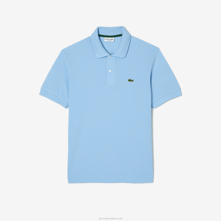 plavi hbp 6H4B251 muškarci Lacoste originalni l.12.12 polo s teškim pamučnim pikeom