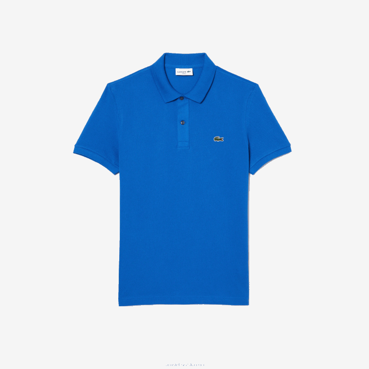 plavi kxb 6H4B242 muškarci Lacoste original l.12.12 slim fit polo