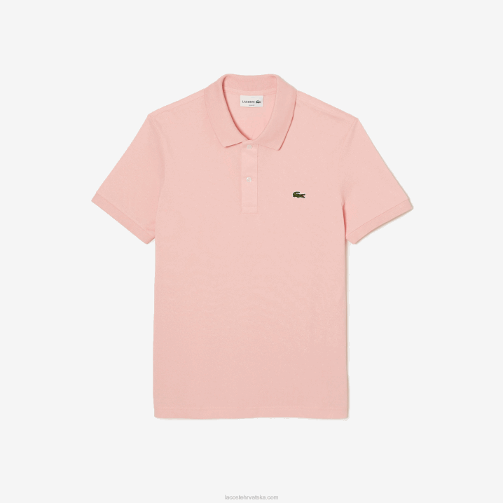 ružičasti kf9 6H4B243 muškarci Lacoste original l.12.12 slim fit polo
