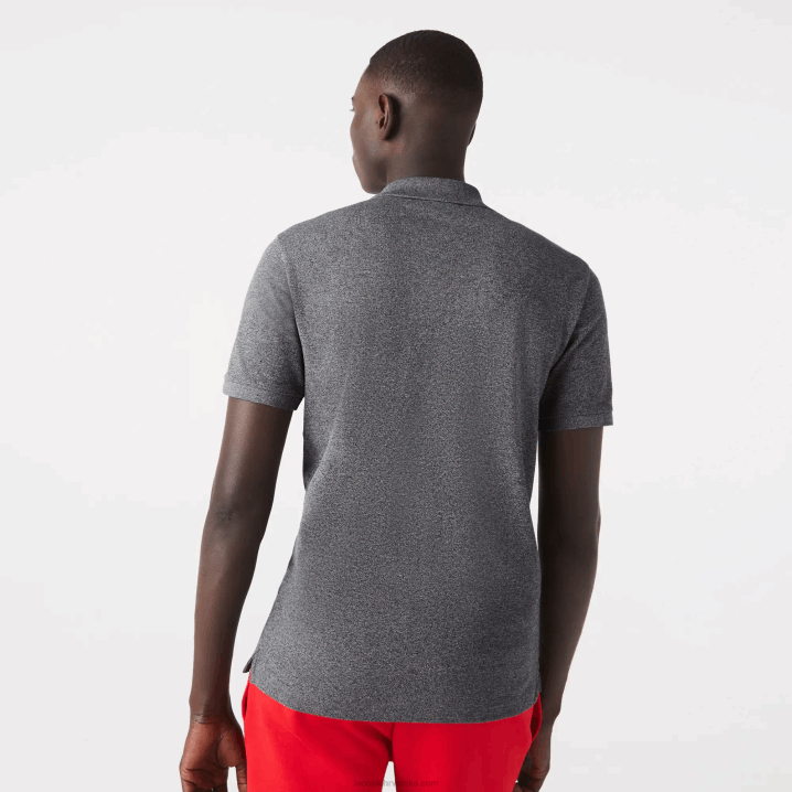 sivi chine e8g 6H4B937 muškarci Lacoste original l.12.12 slim fit polo