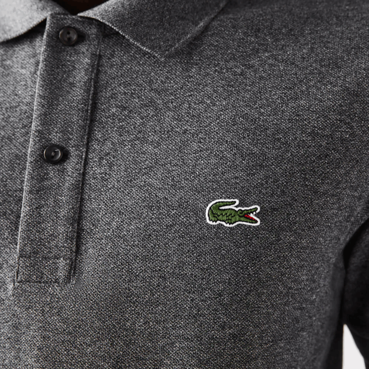 sivi chine e8g 6H4B937 muškarci Lacoste original l.12.12 slim fit polo