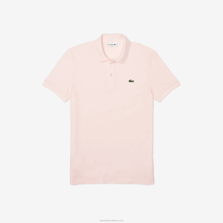 svijetlo ružičasta t03 6H4B740 muškarci Lacoste original l.12.12 slim fit polo
