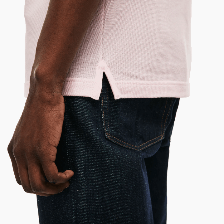 svijetlo ružičasta t03 6H4B740 muškarci Lacoste original l.12.12 slim fit polo