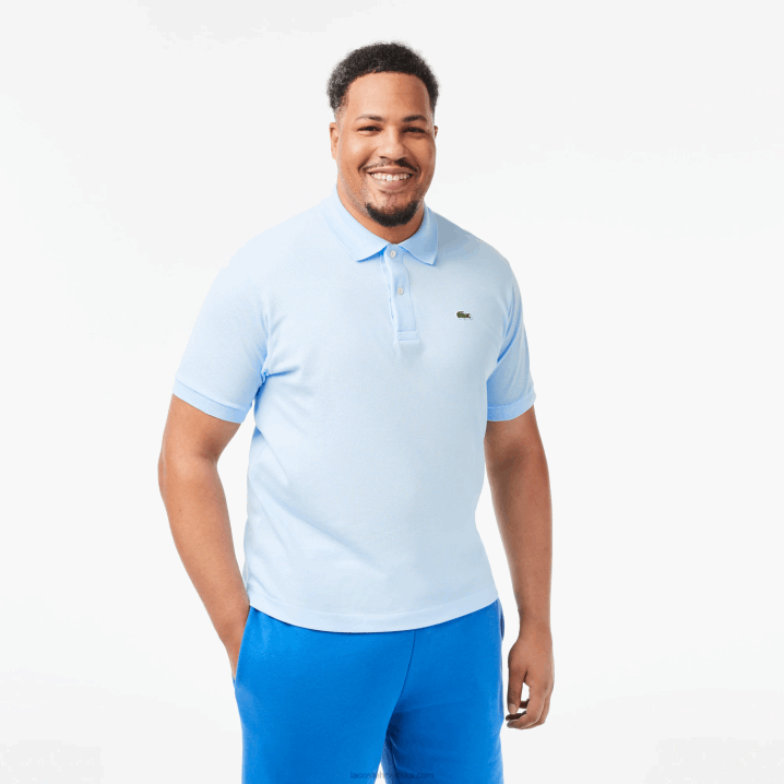 svijetloplava t01 6H4B61 muškarci Lacoste original l.12.12 polo