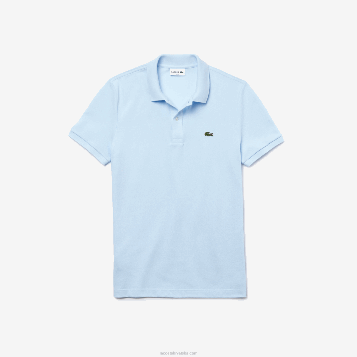 svijetloplava t01 6H4B806 muškarci Lacoste original l.12.12 slim fit polo