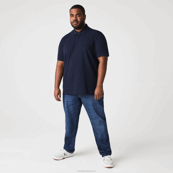tamnoplava 166 6H4B611 muškarci Lacoste smart paris rastezljivi pamuk pique polo