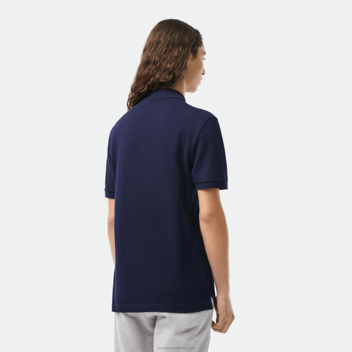 tamnoplava 166 6H4B685 muškarci Lacoste original l.12.12 slim fit polo
